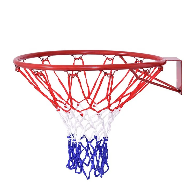 

Standard Size Wall Mounted Hanging Rim Metal Basketball Goal Hoop, Customize color