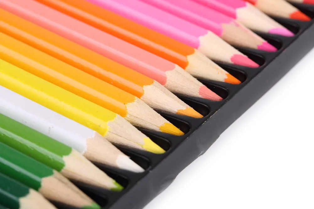 top quality colour pencil set kids pencil color with tin box