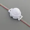 Outdoor waterproof 30mm 12V 0.72W WS2811 led point light SMD5050 through hole led light dot pixel lights