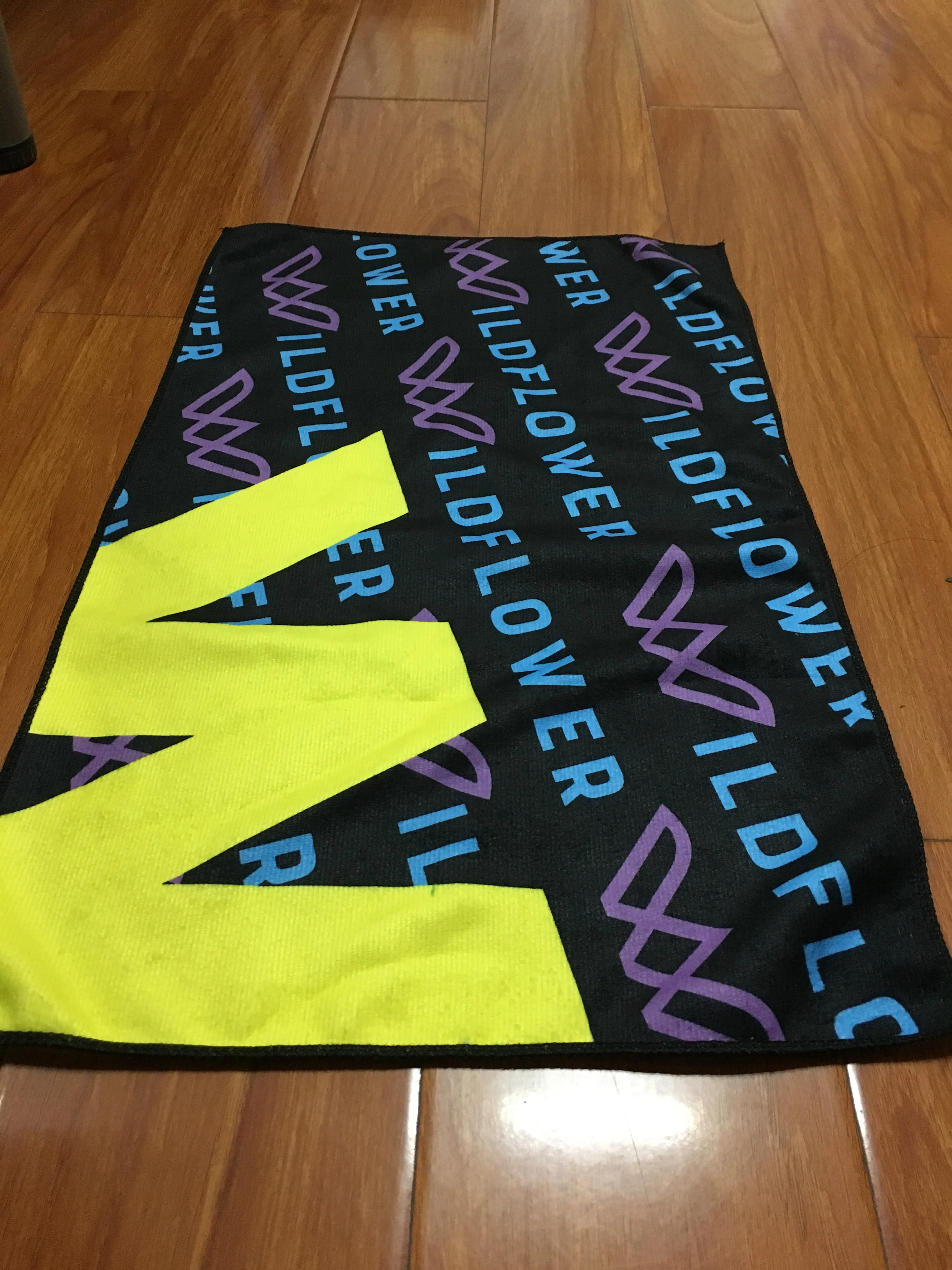 rally towel  digital print