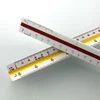 TR32525 Triangle Scale Ruler Measure Tool Scale Triangular Ruler for Architects Landscape Architects Engineer