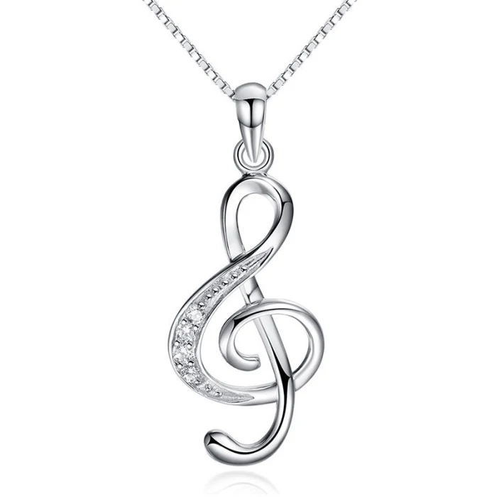 

Love Jewelry Music Note Fashion Female Symbol Necklace