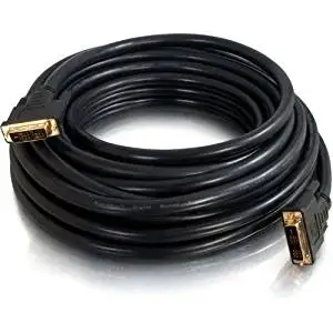 C2g 75Ft Pro Series Dvi. D Cl2 M/M Single Link Digital Video Cable . Dvi For Video Device . 75 Ft . 1 X Dvi. D (Single. Link) Male Digital Video . 1 X Dvi. D (Single. Link) Male Digital Video . Shielding . Black "Product Type: Hardware Connectivity/Connector Cables"