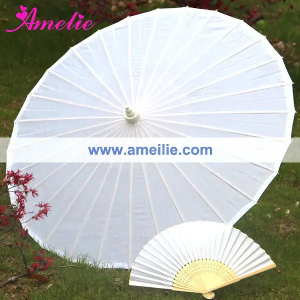 white wedding umbrella