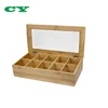 10 Equally Divided Compartments Tea Storage Box