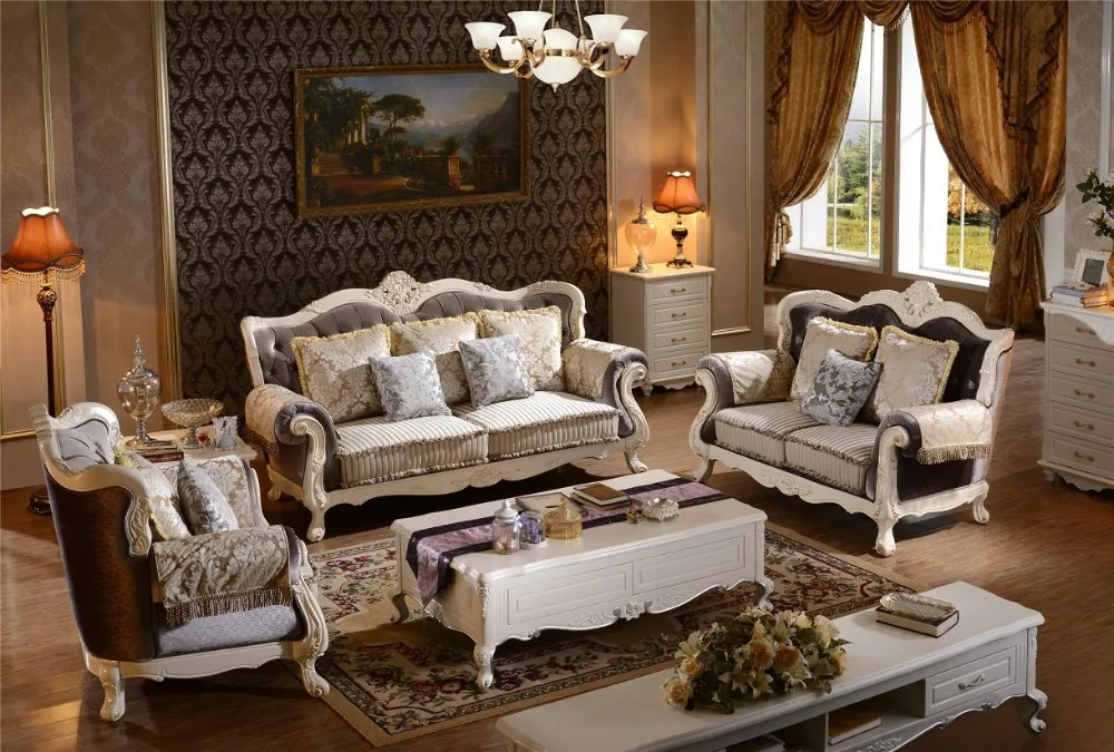 Us 1880 0 2019 Sectional Sofa Chair New Arriveliving Antique European Style Set Fabric Hot Low Price Factory Direct Fabri Sofas In Living