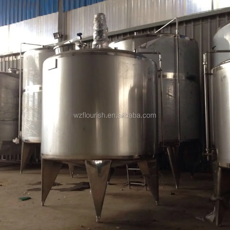 High Quality Stainless Steel Liquid Mixing Tank For Yogurt Processing