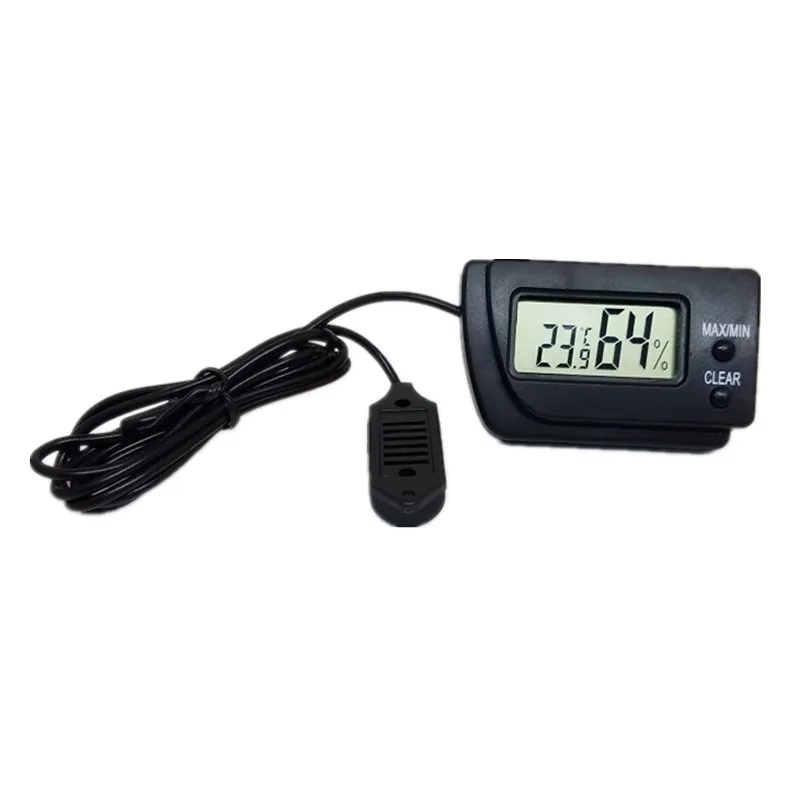 

Free shipping Super Cheap Probe max min temperature thermometer hygrometer humidity meter hydroponics greenhouse grower planting