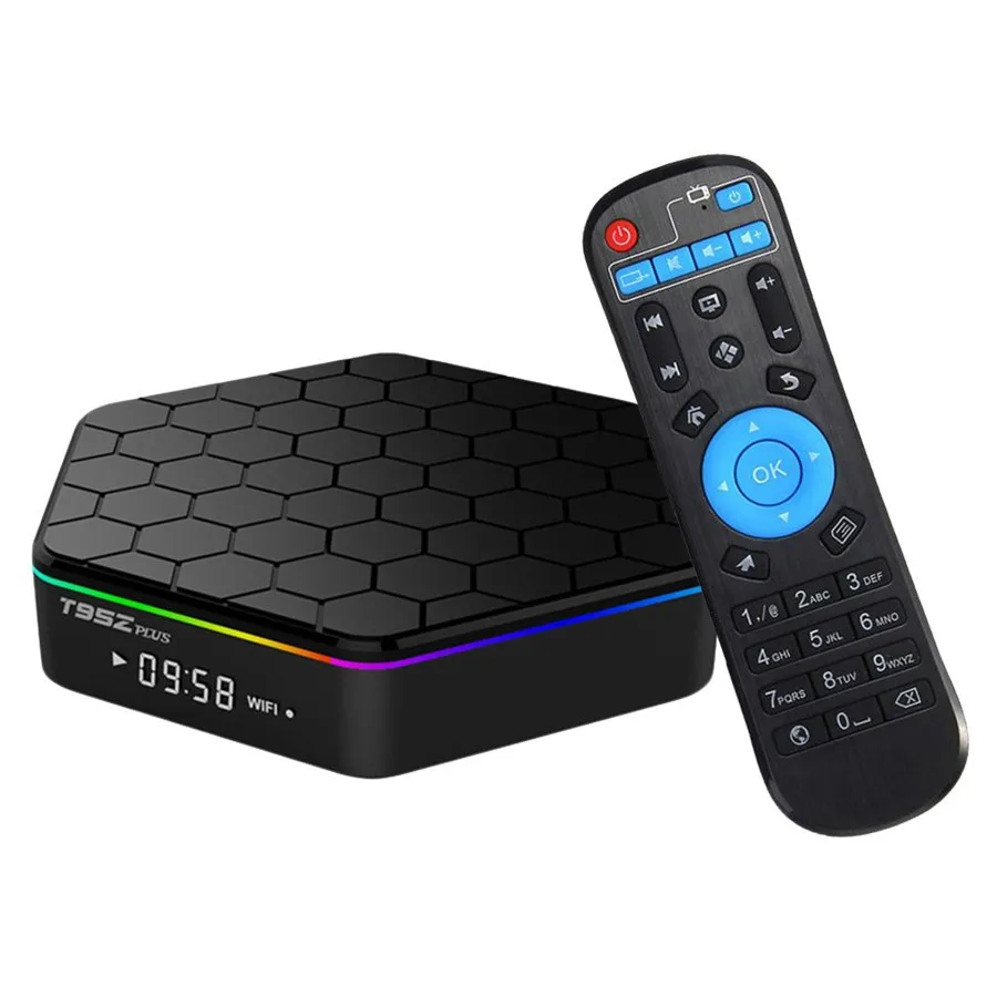 

Android 7.1 TV box T95z Plus 2GB/16GB dual band wifi 2.4G+5G T95Z supports BT amlogic s912 android tv box