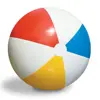 High quality large inflatable big beach ball red blue yellow three colour