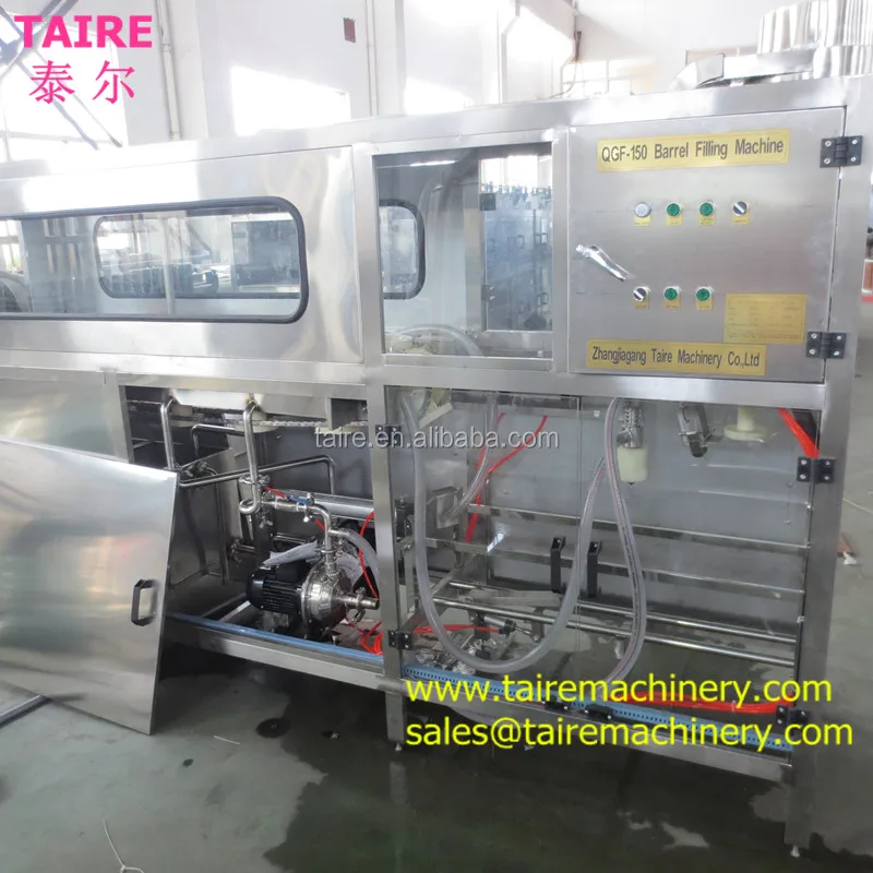 Taire 2016 18.9Liter automatic manual feed bottle 5 gallon water barrel filling machine QGF-150
