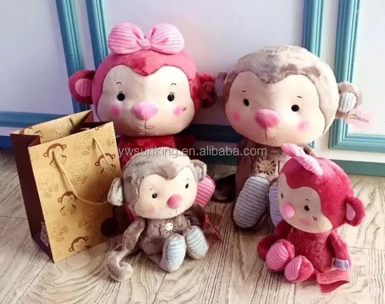 monkey baby doll toy