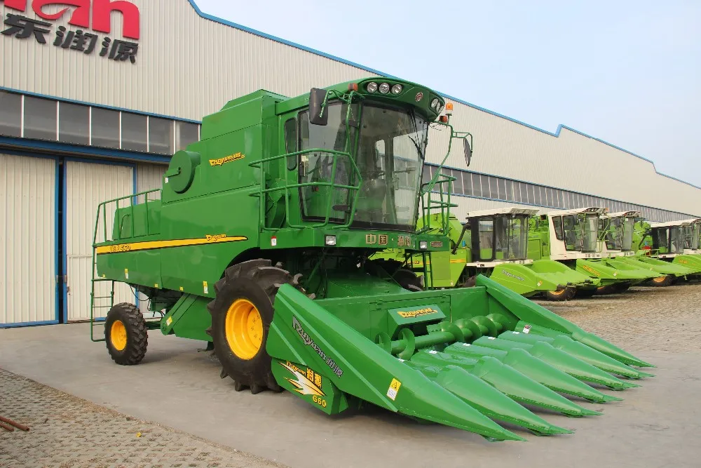 Good Prices Sweet Corn / Maize Combine Harvester Machine For Sale