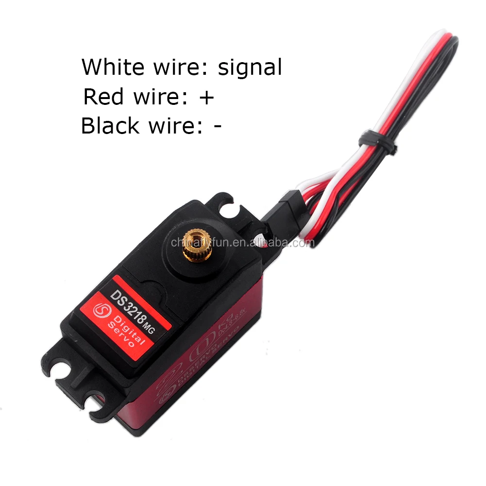 Ds3218 Digital Servo With 25t Servo Arm 20kg Metal Rc Toys 270 Degree