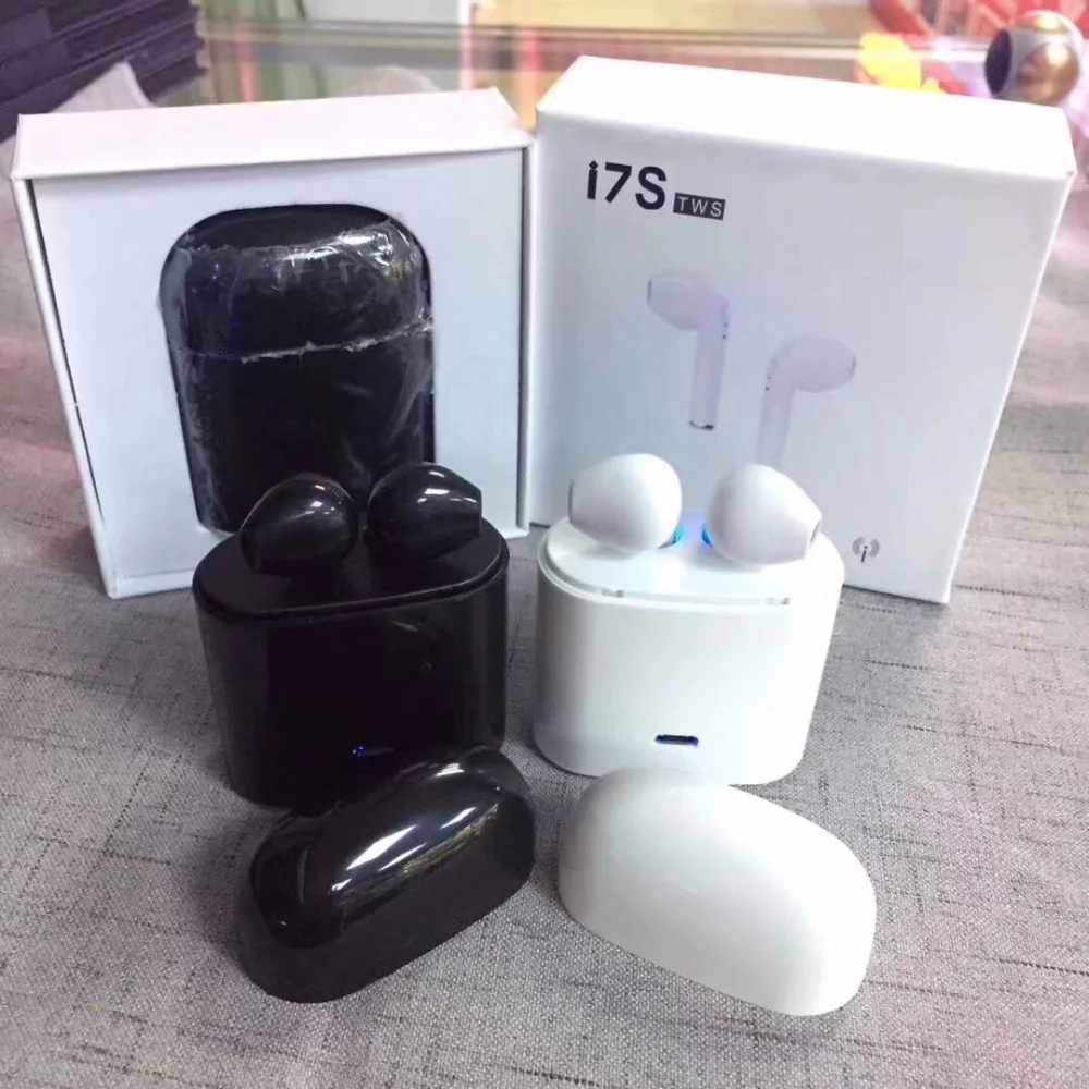 

i7 Twins True Wireless Earbuds Mini Stereo Headset Sports Headphone, Black