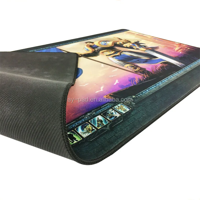 Custom Large Size Neoprene Rubber Playmat Card Game Play Mat Buy