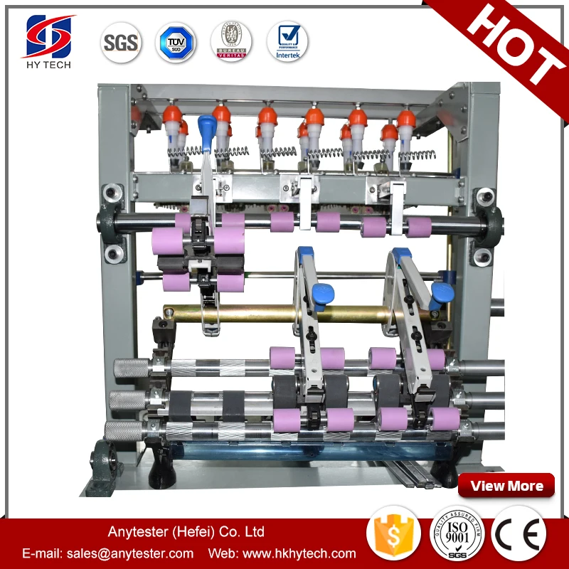 Small Cotton Yarn Ring Spinning Machine With 6 Spindles And Oem