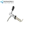 New chrome plating Beer Draft Tap Faucet With Flow Control Home Brew long black handle