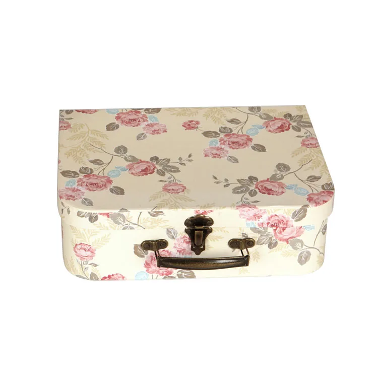 Cardboard Suitcase Gift Box,Cardboard Carrying Box With Handle And Own Logo Buy Cardboard
