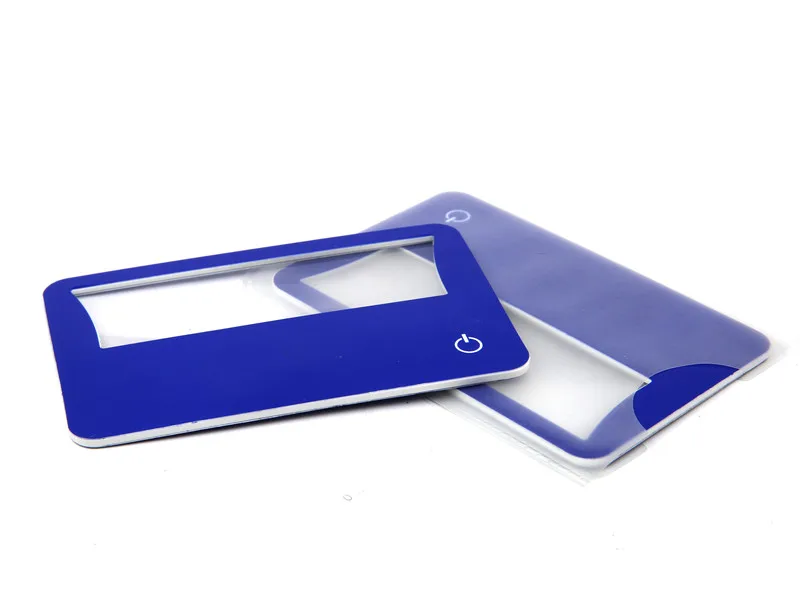 Custom Lighted Magnifier Card Magnifying Business Card For Promotion Buy Magnifier Card