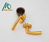 Fork handle for aluminum doors and handles