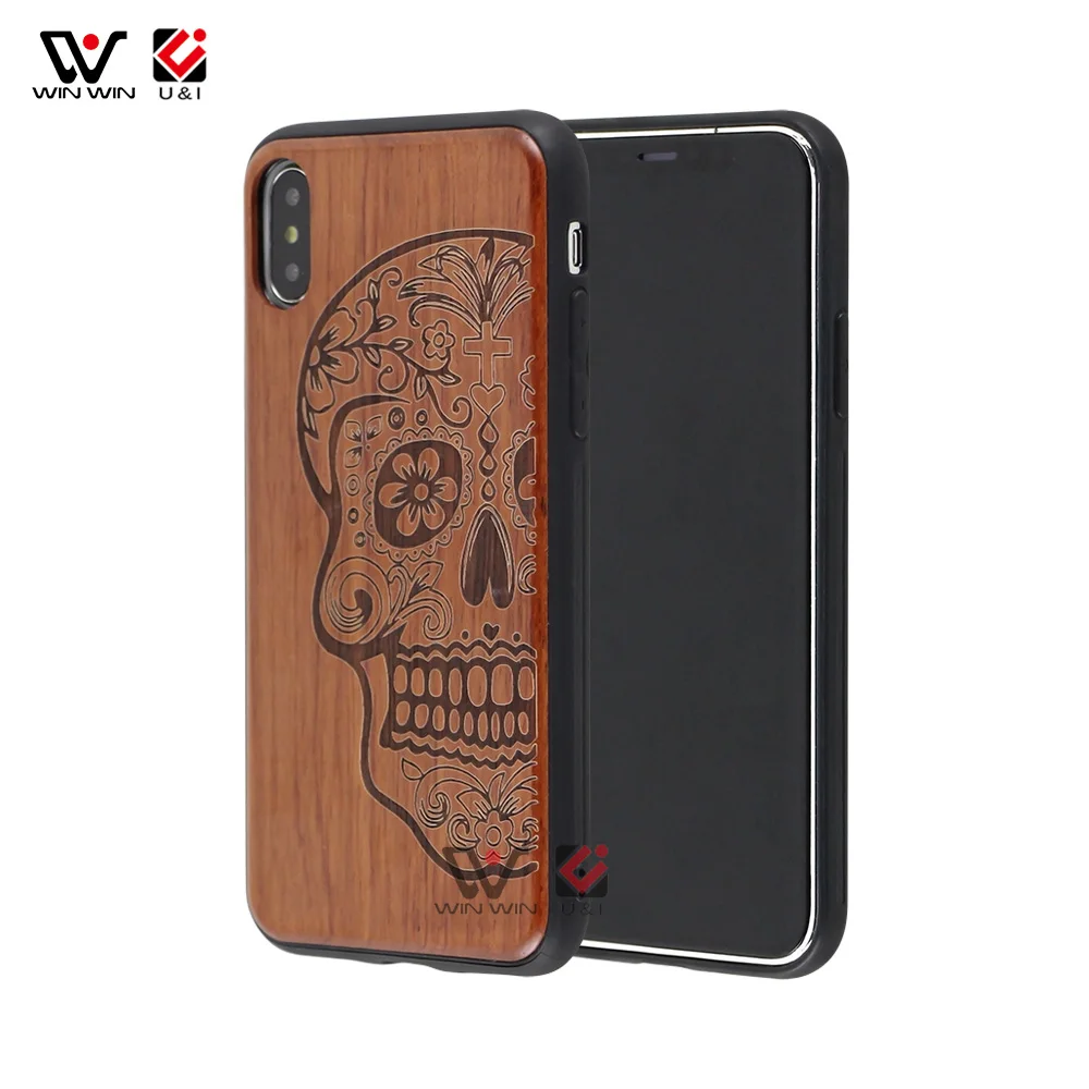 

Hot Sell Custom Packaging Phone Case Wood Phone Back Cover