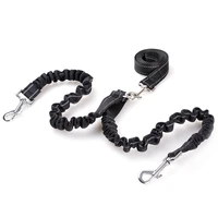 

wholesale multi-function dual bungee double dog leash