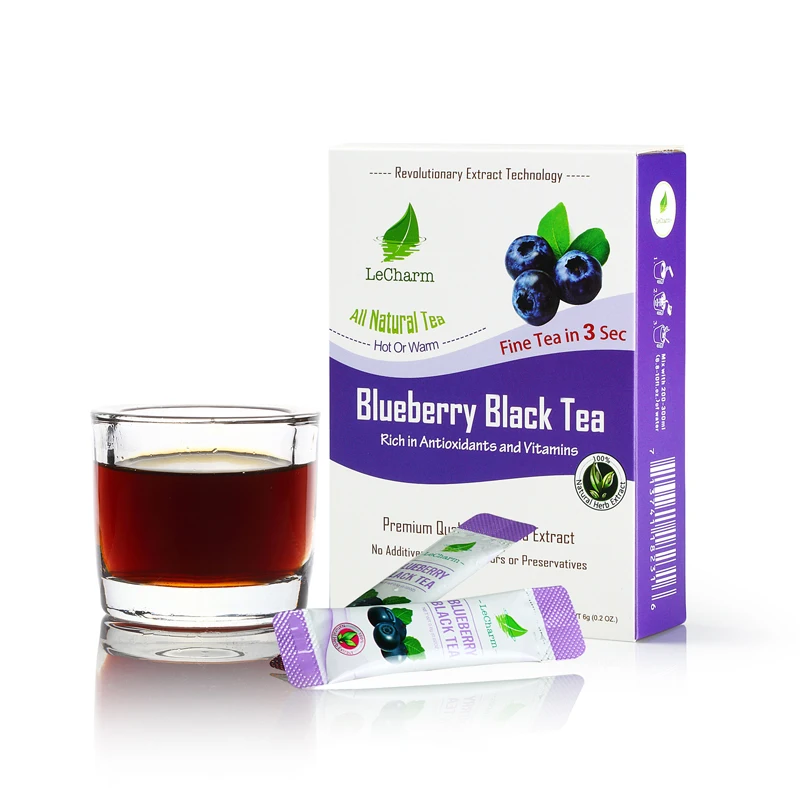 

Global New Flavoured Blueberry Black Tea Extract
