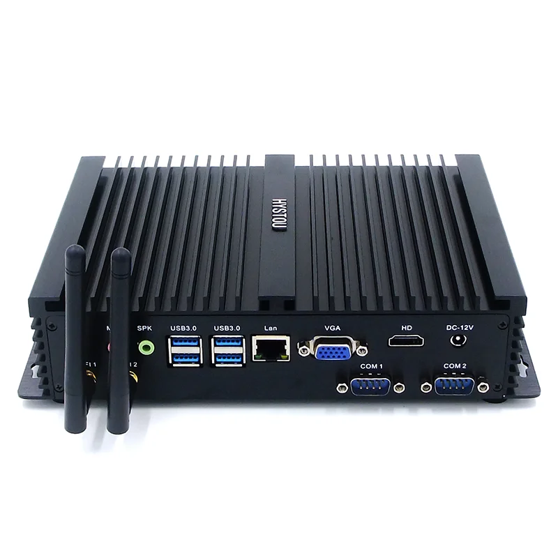 

Core i5 4200U Fanless Mini PC Industrial computer with 8G RAM 128G SSD