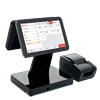 Multi function dual screen restaurant wifi pos terminal