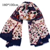 wholesale islamic hijab scarf 2018 muslim cotton fabric hijabs flower pattern embroidery shawls and stoles