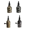 High Quality E27 Vintage Retro Edison Lamp Base Holder Pendant Bulb Light Screw Socket 2 Colors With Switch/No Switch 110V/220V