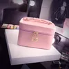 exceptional luxury leather hard case for cosmetics