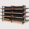 Beef jerky Flooring hook metal store display stand rack for hanging items