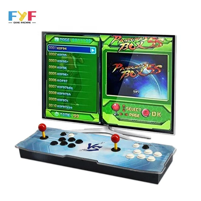 

2018 new arrival pandora game box arcade games portable video game console pandora metal material box 5s 1299, Colorful