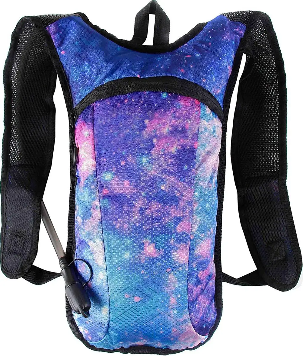 

Rave Hydration Pack Backpack - 2L Water Bladder included for festivals and hiking