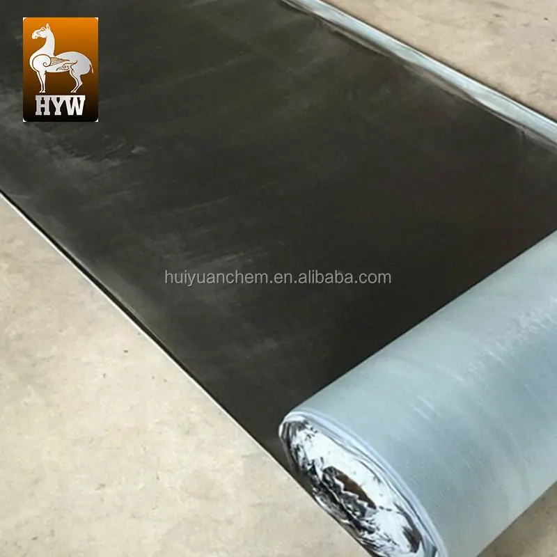 
high polymer building material self adhesive bitumen waterproofing membrane 