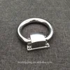 Furniture Hardware Showcase Door Box Pull Handle Ring Chrome Plated Cabinet Ring Pull