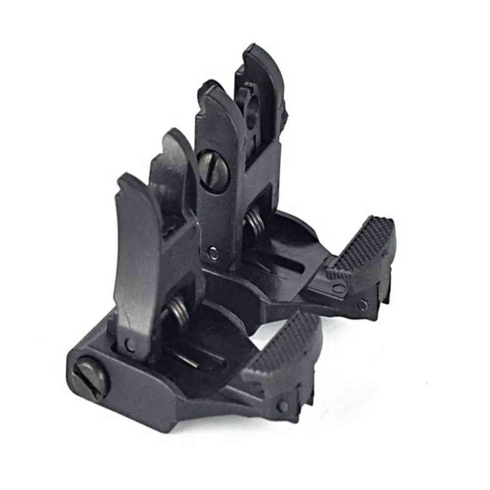 

ar-15 Low Profile 71L Flip up Sight Tactical Backup Rifle Sights ar sight For Hunting Tactical, Black