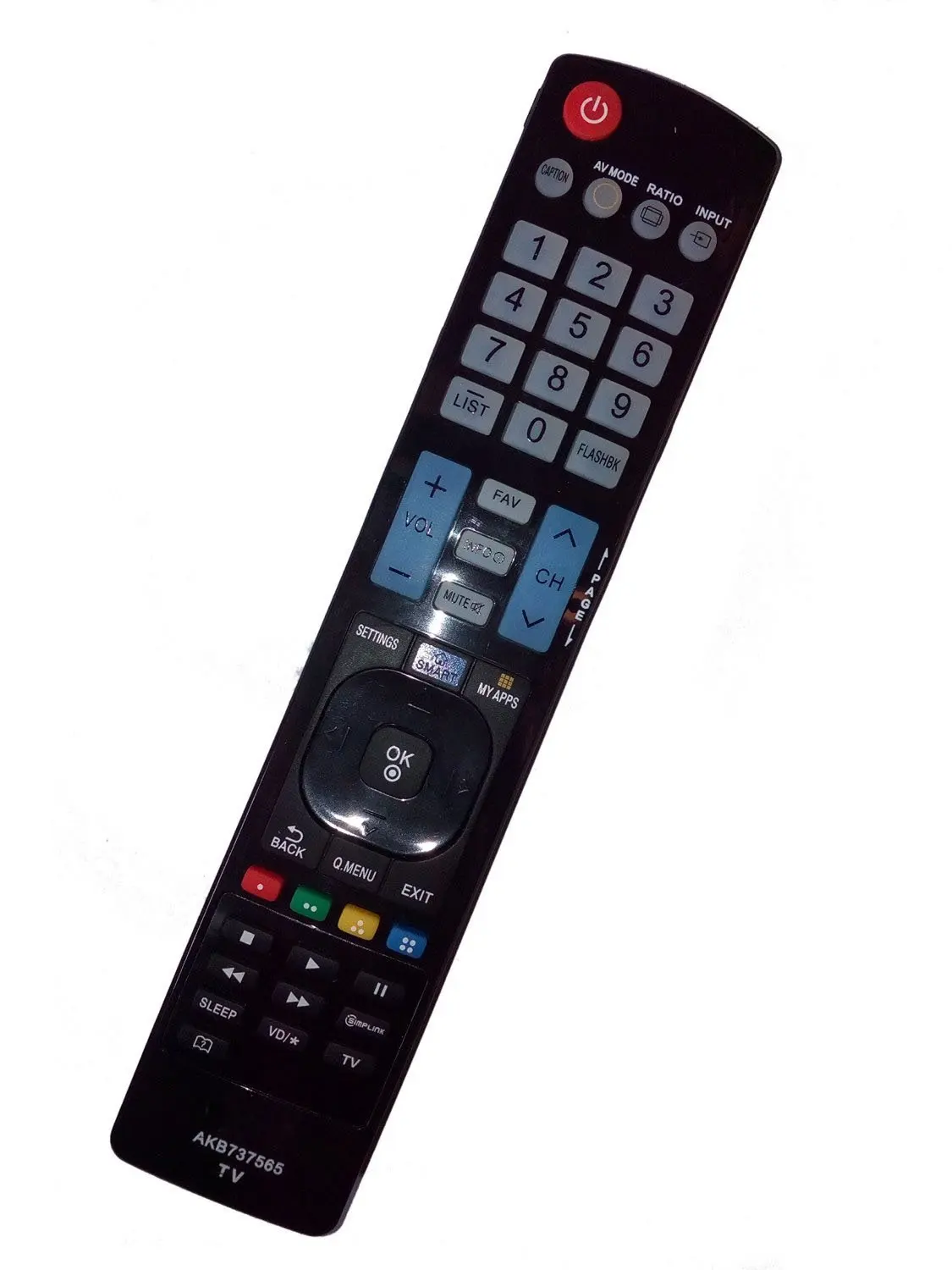 Buy New AKB73756567 Replaced Remote fit for LG TV 32LB5800 32LB580B-UG