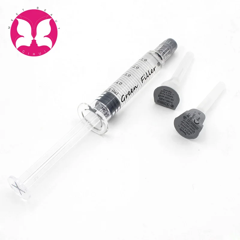 

Lips dermal filler hyaluronic acid 20ml, Transparent