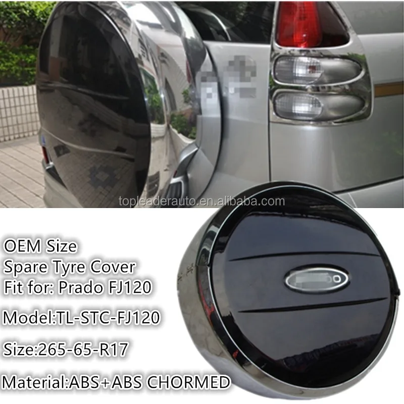 Topleader Auto Parts For Toyota 2003 Prado Fj120 Spare Tire Cover For