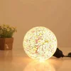 Retro Mosaic Style Antique Turkish Art G125 E27 Led Bulb Decorative Glass Colorful Globe Ball