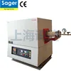 1400 degree alundum tube furnace, high temperature tube furnace for new materials development, atmosphere tube furnace