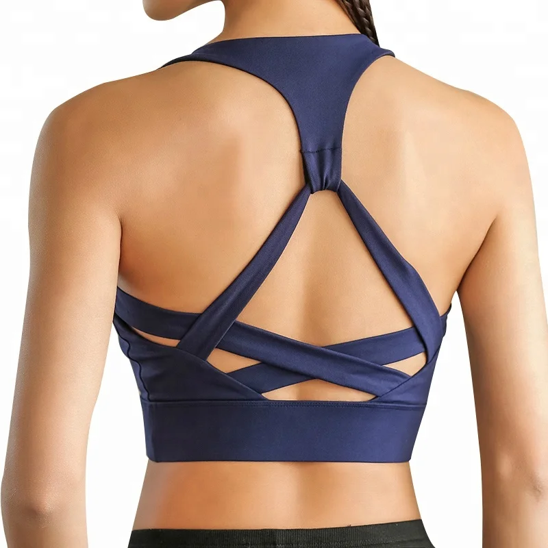 

Best Padded Yoga Bra Tops for Ladies , Sexy Athletic Bra , Plus Size Removable Padded Sport Bra