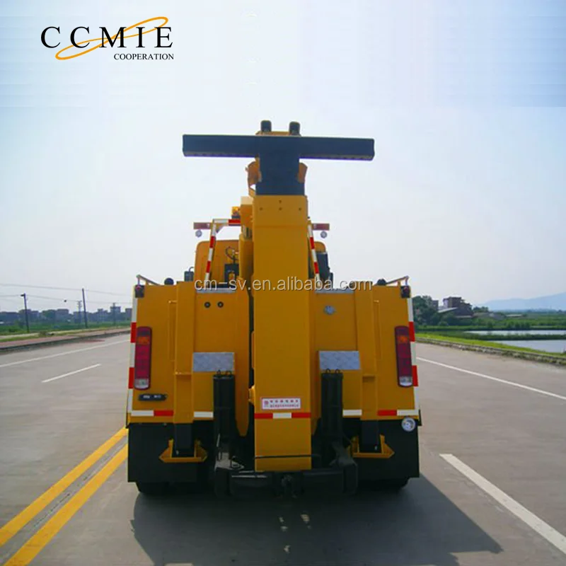 Vehicle Recovery Equipment Road Recovery Truck With Towing Crane Truck