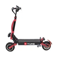 

YUME YM G11 China fastest newest design Yume 3200w e scooters dual motor off road fat tire electric scooter for adults