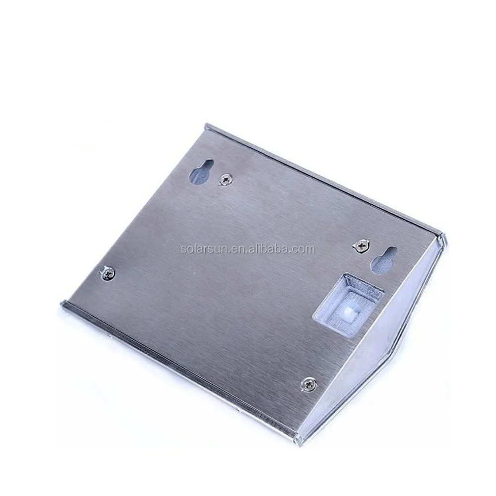 1W Wall Mounted Motion Sensor Outdoor Solar Wall Light with Waterproof IP65