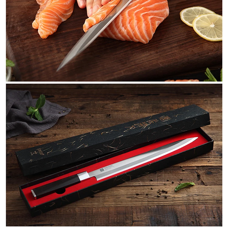 Se Series Japanese Sashimi Slicing Kitchen Knife With Ebony Handle Buy Sashimi Knife,Japanese
