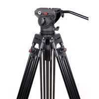 

LEADWIN 1.8 Aluminum alloy panoramic fluid damping head professional heavy duty dslr camera video tripod